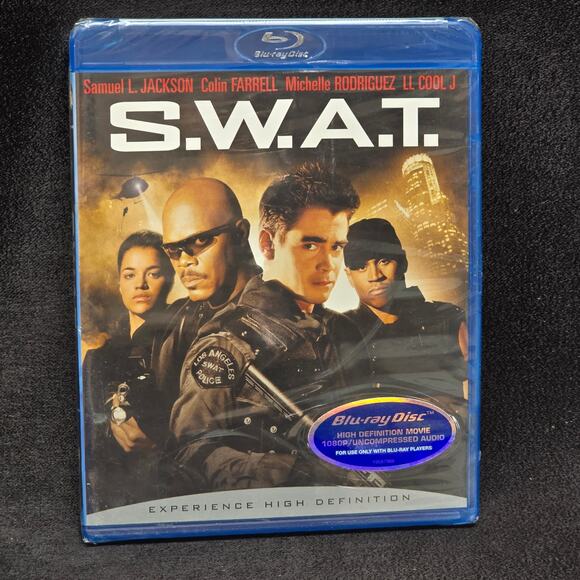 S.W.A.T Blu-Ray Disc High Definition New Movie Samuel Jackson Colin Farrell SWAT - Picture 4 of 4
